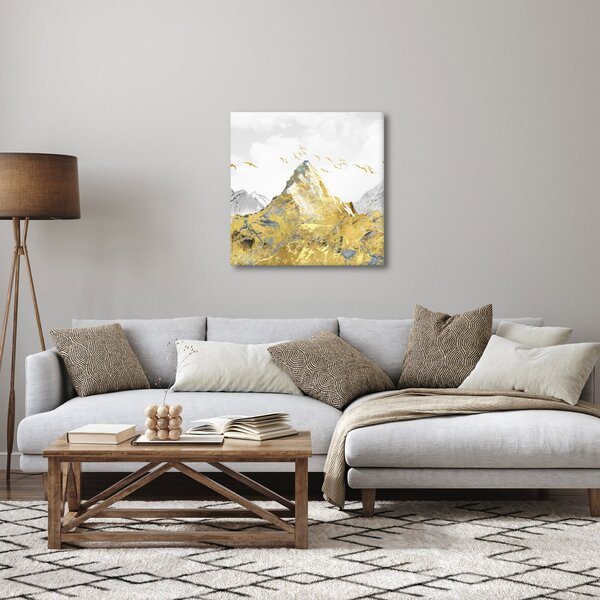 Obraz - Zlatá hora (30x30 cm)