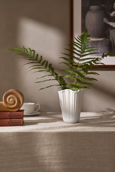Kähler Design Keramická váza Hammershøi Unfold - 20,5 cm KD537