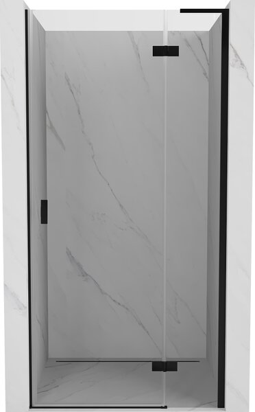 Mexen Mist-H L sprchové dveře otočné pravé 100 cm, transparentní, černé - 8A5L-100-000-70-00-P