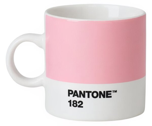 Světle růžový porcelánový hrnek Pantone Light Pink 182 120 ml