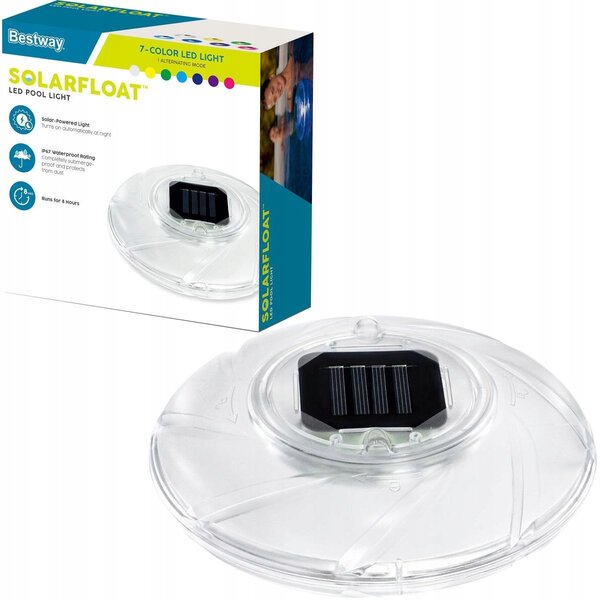 Bestway Solární lampa do bazénu průměr 18 cm 58111