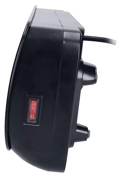 Nástěnné keramické topidlo KP07 2000W, černá