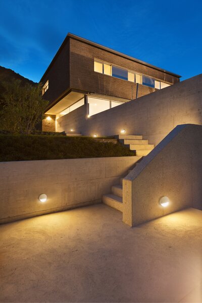 Mantra 7012 Baker, bílé svítidlo pro orientační osvětlení exteriéru, 3W LED 3000K, 10,5x10,5cm, IP54