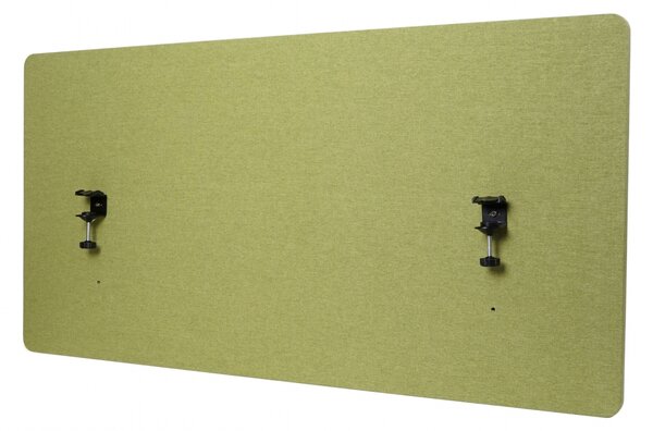 Akustický panel na stůl HWC-G75 - dvoustěnná látka/textil - 60x120 - zelená