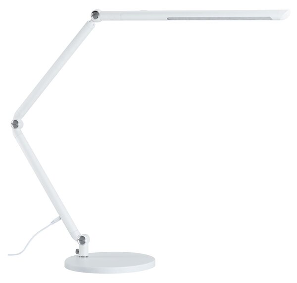 Paulmann 78911 FlexBar bílá LED stolní lampa, 10,6W LED, 3000-6500K výška 67cm
