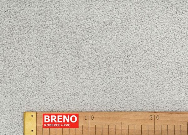 Breno Metrážový koberec SOPHIA 900 šedý, šíře 500 cm, Šedá