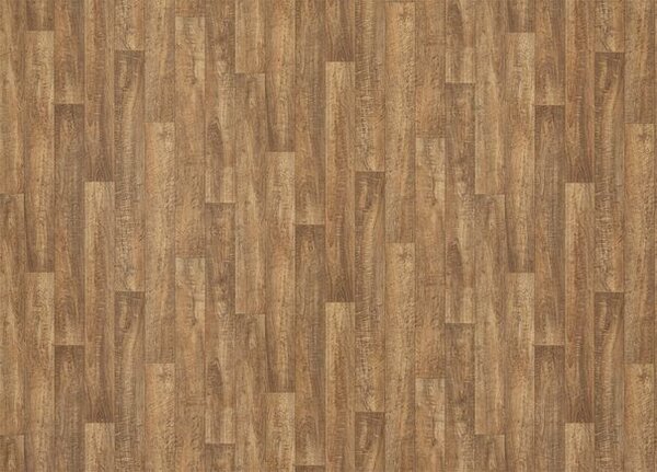 Breno PVC AMBIENT Stock Oak 39M – tmavé dřevo, šíře 400 cm