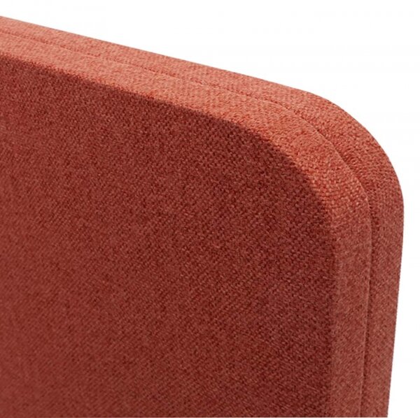 Akustický panel na stůl HWC-G75 - dvoustěnná látka/textil - 60x120 - hnědá