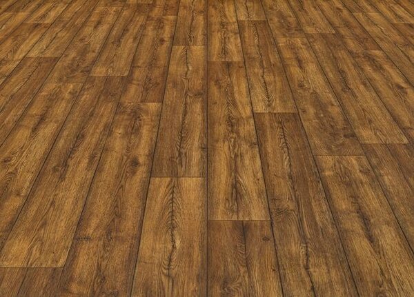 Breno PVC AMBIENT Antique Oak 26M – tmavé dřevo, šíře 300 cm