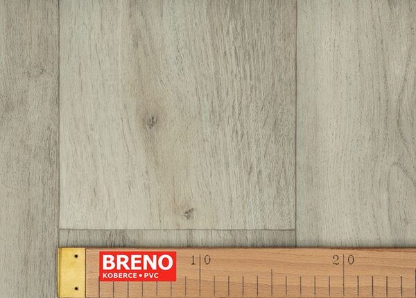 Breno PVC AMBIENT Silk Oak 916L – šedé dřevo, šíře 200 cm