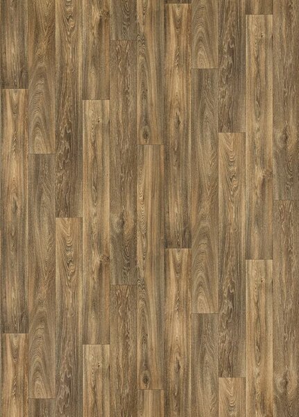 Breno PVC AMBIENT Havanna Oak 669D – tmavé dřevo, šíře 400 cm