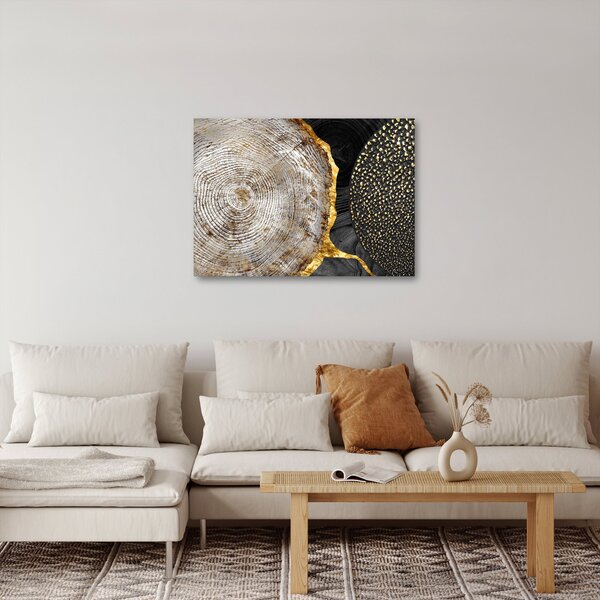 Obraz - Kmen stromu v koláži 2 (70x50 cm)