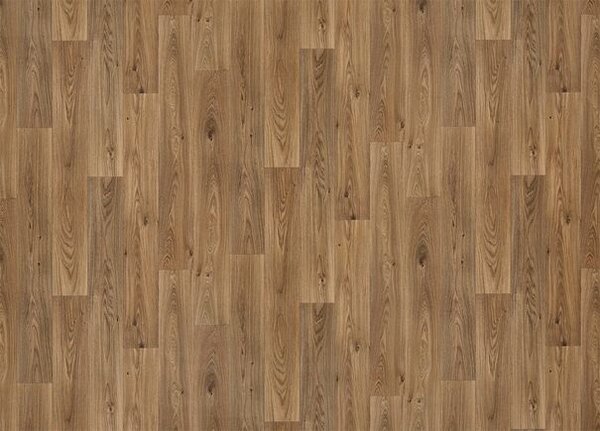 Breno PVC AMBIENT Gambel Oak 662M – tmavé dřevo, šíře 400 cm