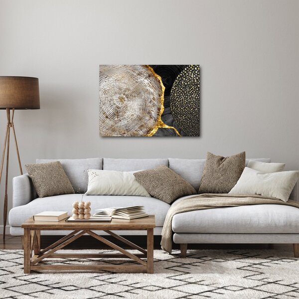 Obraz - Kmen stromu v koláži 2 (70x50 cm)