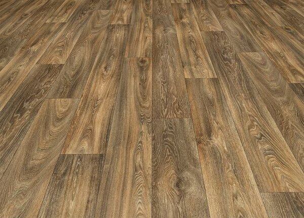 Breno PVC AMBIENT Havanna Oak 669D – tmavé dřevo, šíře 400 cm