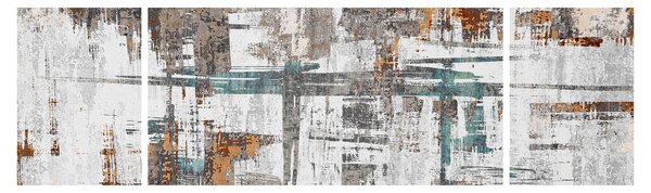 Obraz - Abstraktní tahy (170x50 cm)