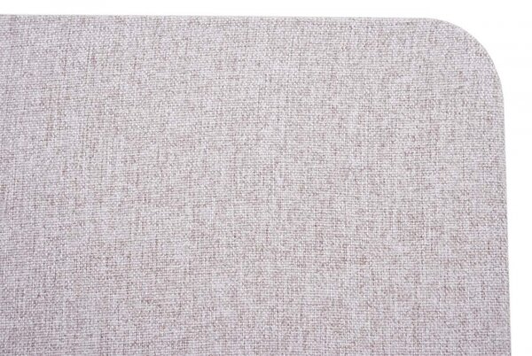Akustický panel na stůl HWC-G75 - dvoustěnná látka/textil - 65x60 cm - šedá