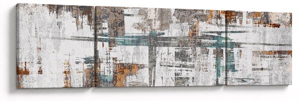 Obraz - Abstraktní tahy (170x50 cm)