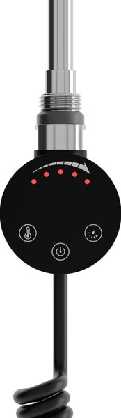 Mexen FA-O elektrické topné těleso 600 W, černé - W951-0600-70