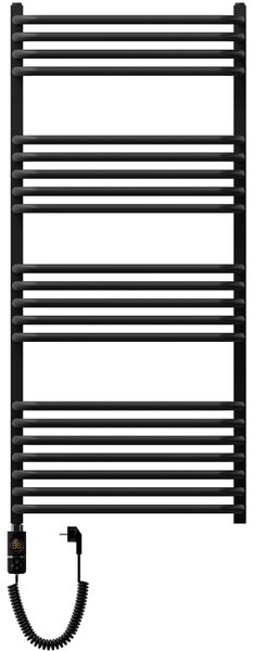 Mexen Apollo elektrický radiátor 1210 x 550 mm, 600 W, černý - W117-1210-550-2600-70