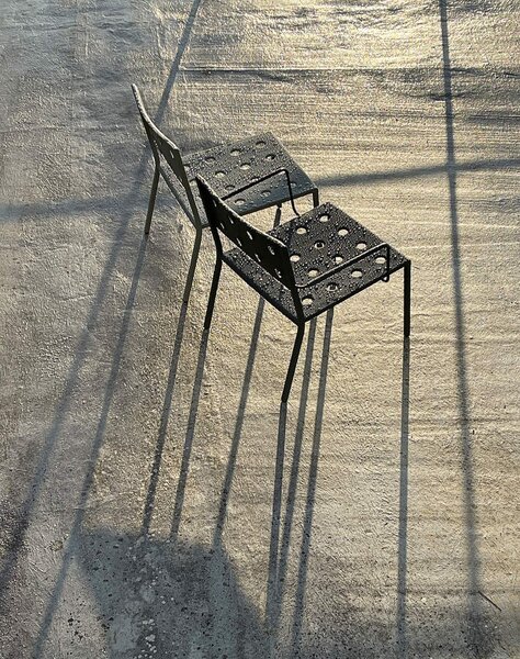 HAY Židle Balcony Armchair, anthracite