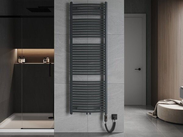 Mexen Ares elektrický radiátor 1800 x 600 mm, 900 W, antracit - W102-1800-600-2900-66