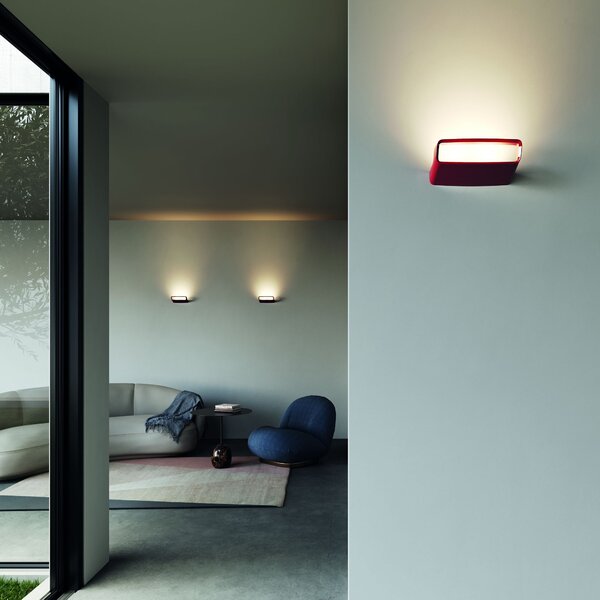 Lodes 17550 4527 Aile, champagne nástěnné svítidlo pro nepřímé světlo, 2x8W LED 2700K stmívatelné, délka 19,2cm