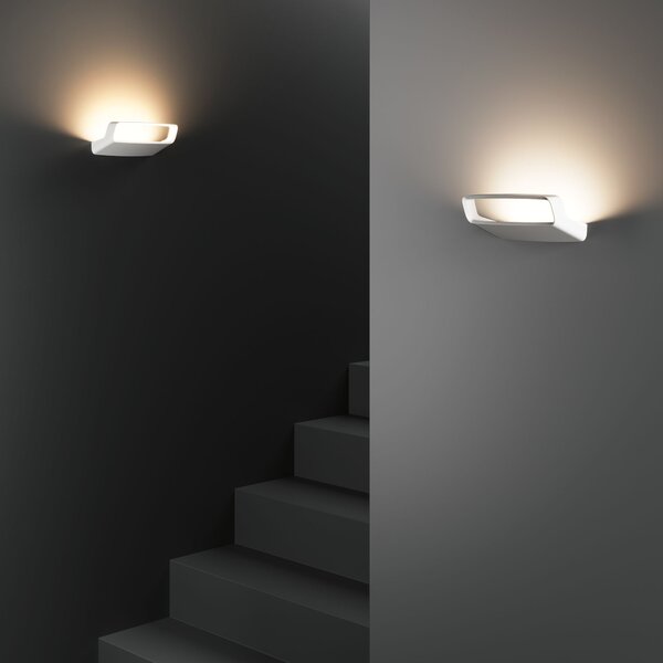 Lodes 17550 4527 Aile, champagne nástěnné svítidlo pro nepřímé světlo, 2x8W LED 2700K stmívatelné, délka 19,2cm
