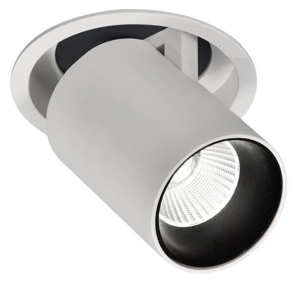 Mantra 6400 Grada, bílá výklopná bodovka LED 7W 610lm 3000K, půměr 8,4cm