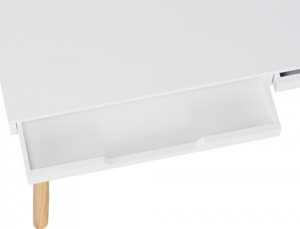 Psací stůl Porto 110 - v75 x 110 x 60 cm - Bílá