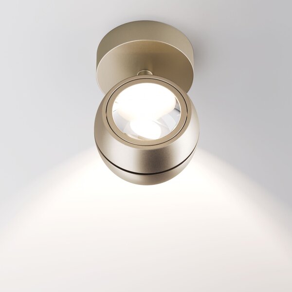 Lodes 16552 1030 Nautilus mini, bílé svítidlo se 2 reflektory, 2x6W LED 3000K stmívatelné, prům. 8,5cm
