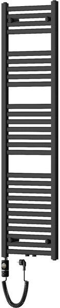 Mexen Hades, elektrické topné těleso 1500 x 400 mm, 600 W, černá, W104-1500-400-2600-70