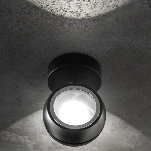 Lodes 16552 1030 Nautilus mini, bílé svítidlo se 2 reflektory, 2x6W LED 3000K stmívatelné, prům. 8,5cm