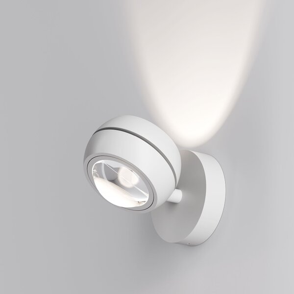 Lodes 16552 1030 Nautilus mini, bílé svítidlo se 2 reflektory, 2x6W LED 3000K stmívatelné, prům. 8,5cm