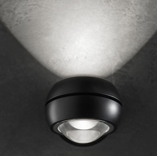 Lodes 16552 1030 Nautilus mini, bílé svítidlo se 2 reflektory, 2x6W LED 3000K stmívatelné, prům. 8,5cm
