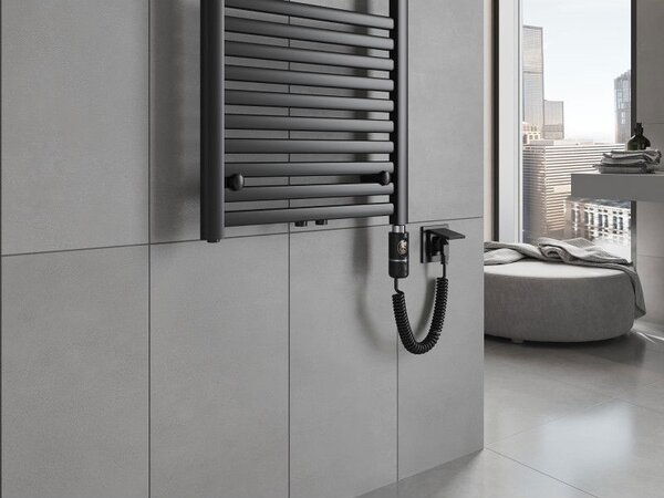 Mexen Hades, elektrické topné těleso 1200 x 600 mm, 900 W, černá, W104-1200-600-2900-70