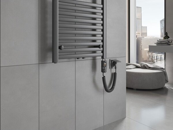 Mexen Hades, elektrické topné těleso 1200 x 600 mm, 600 W, antracitová, W104-1200-600-2900-66