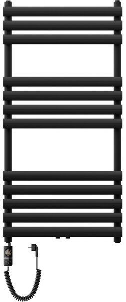 Mexen Jowisz, elektrické topné těleso 1200 x 600 mm, 600 W, černá, W107-1200-600-2600-70
