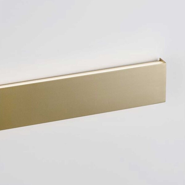 Nova Luce Seline LED nástěnné svítidlo IP44 CRI90 Černá1200mm