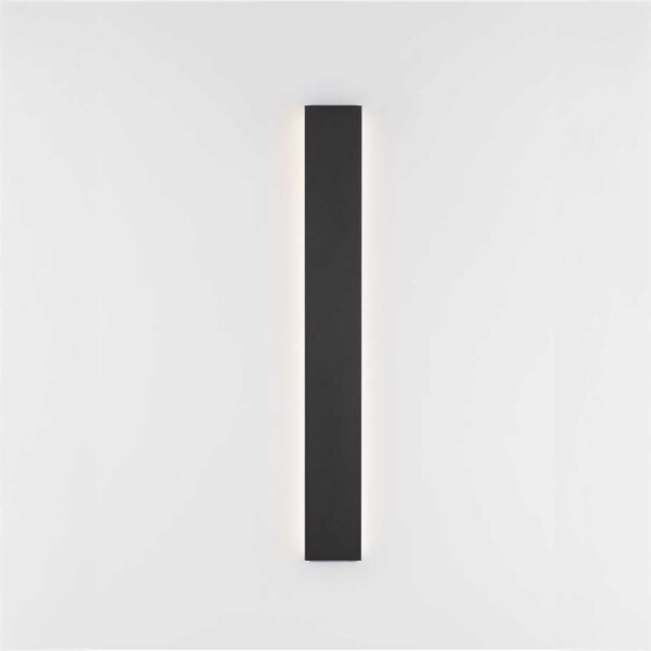 Nova Luce Seline LED nástěnné svítidlo IP44 CRI90 Černá1200mm