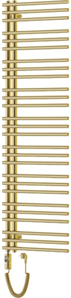 Mexen Neptun, elektrické topné těleso 1600 x 500 mm, 600 W, zlatá lesklá, W101-1600-500-2600-50