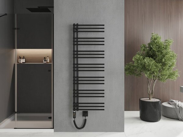 Mexen Neptun elektrický radiátor 1400 x 500 mm, 600 W, černý - W101-1400-500-2600-70