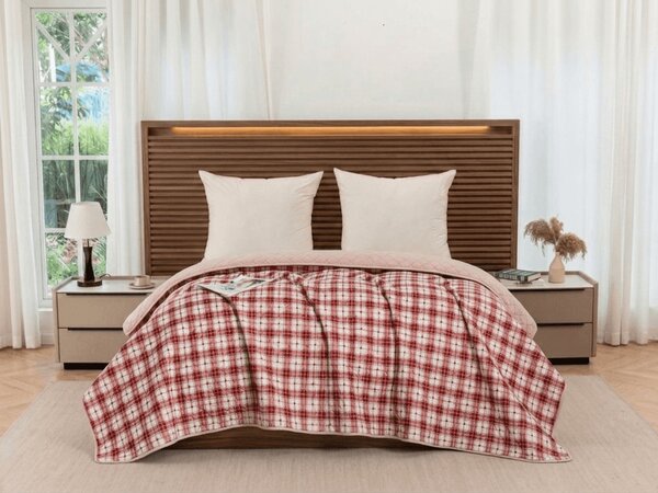 Přehoz na postel TARTAN HEART, barevný Rozměr: 170 x 210 cm
