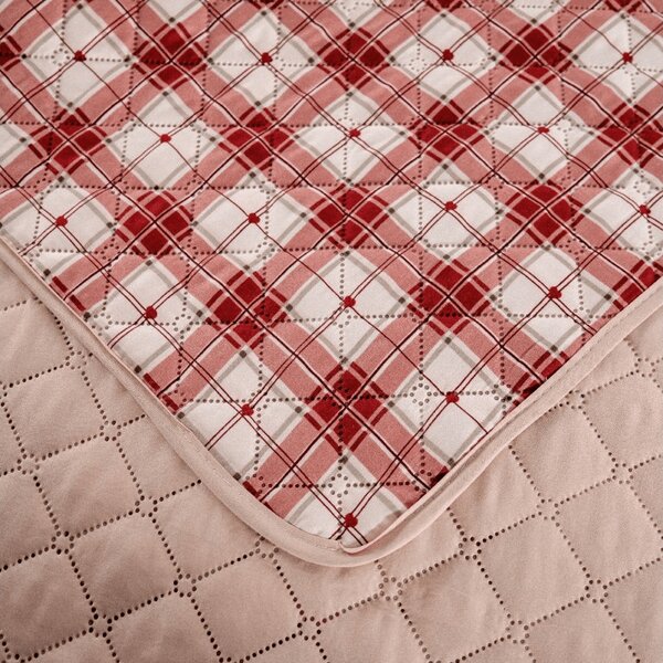 Přehoz na postel TARTAN HEART, barevný Rozměr: 170 x 210 cm
