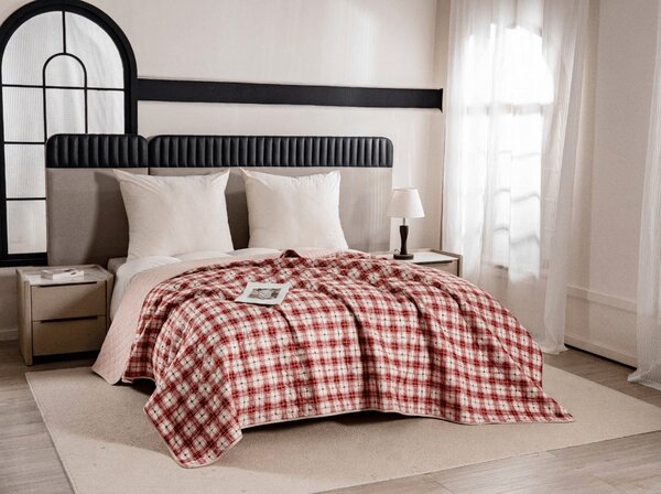 Přehoz na postel TARTAN HEART, barevný Rozměr: 170 x 210 cm