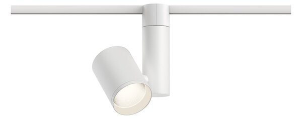 Paulmann 95537 URail Zeuz, bílý reflektor, 33W LED 3000K 39° stmívatelný, výška 24,1cm