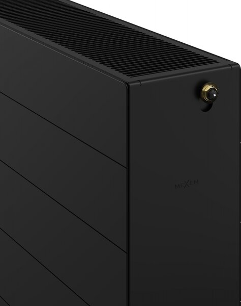 Mexen Line CCL33 deskový radiátor 900 x 1200 mm, spodní středové připojení, 3601 W, černý - W6C33L-090-120-70