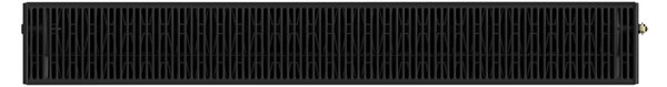 Mexen Line CCL33 deskový radiátor 900 x 1200 mm, spodní středové připojení, 3601 W, černý - W6C33L-090-120-70
