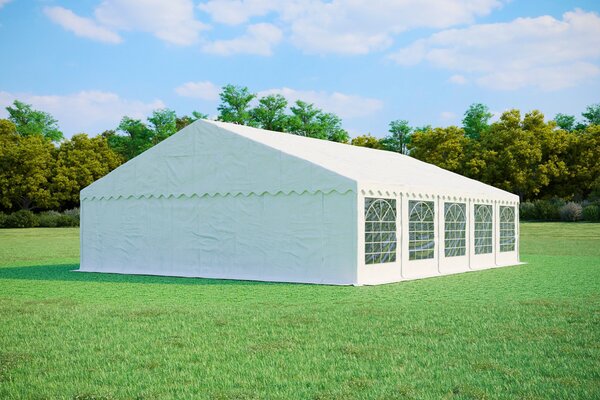 Párty stan 8x10 m PREMIUM - ohnivzdorný barva Bílá