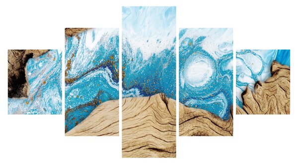 Obraz - Dřevo (125x70 cm)